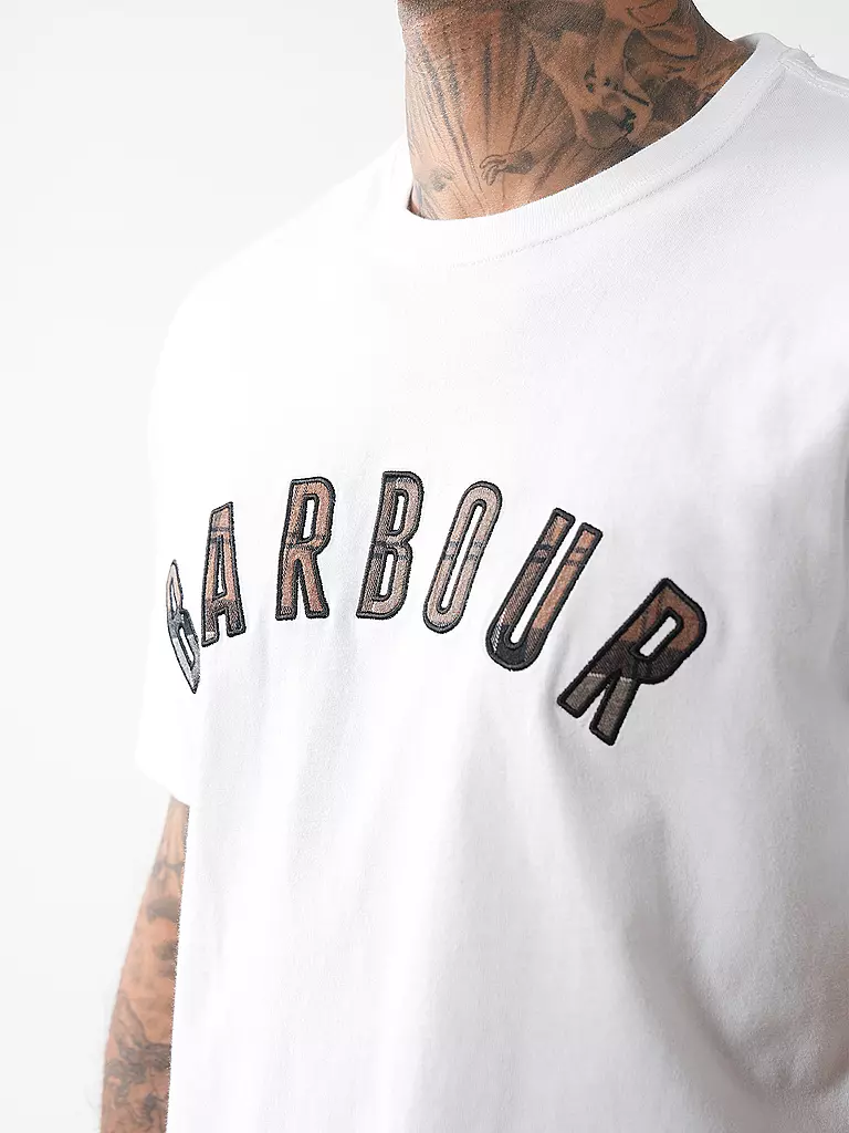 BARBOUR | T-Shirt  | weiss