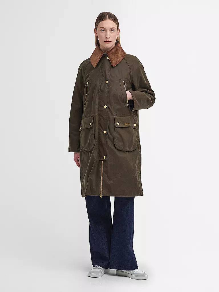 BARBOUR | Trenchcoat EBBERSTON | braun