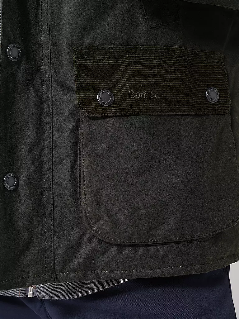 BARBOUR | Wachsparka CORDALE | dunkelgrün