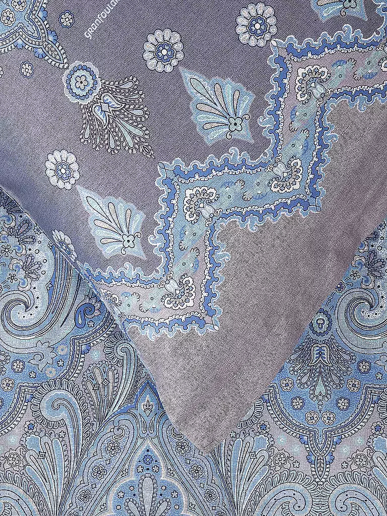 BASSETTI | Satin Bettwäsche ISOLABELLA  70x90cm/140x200cm Petrol | blau