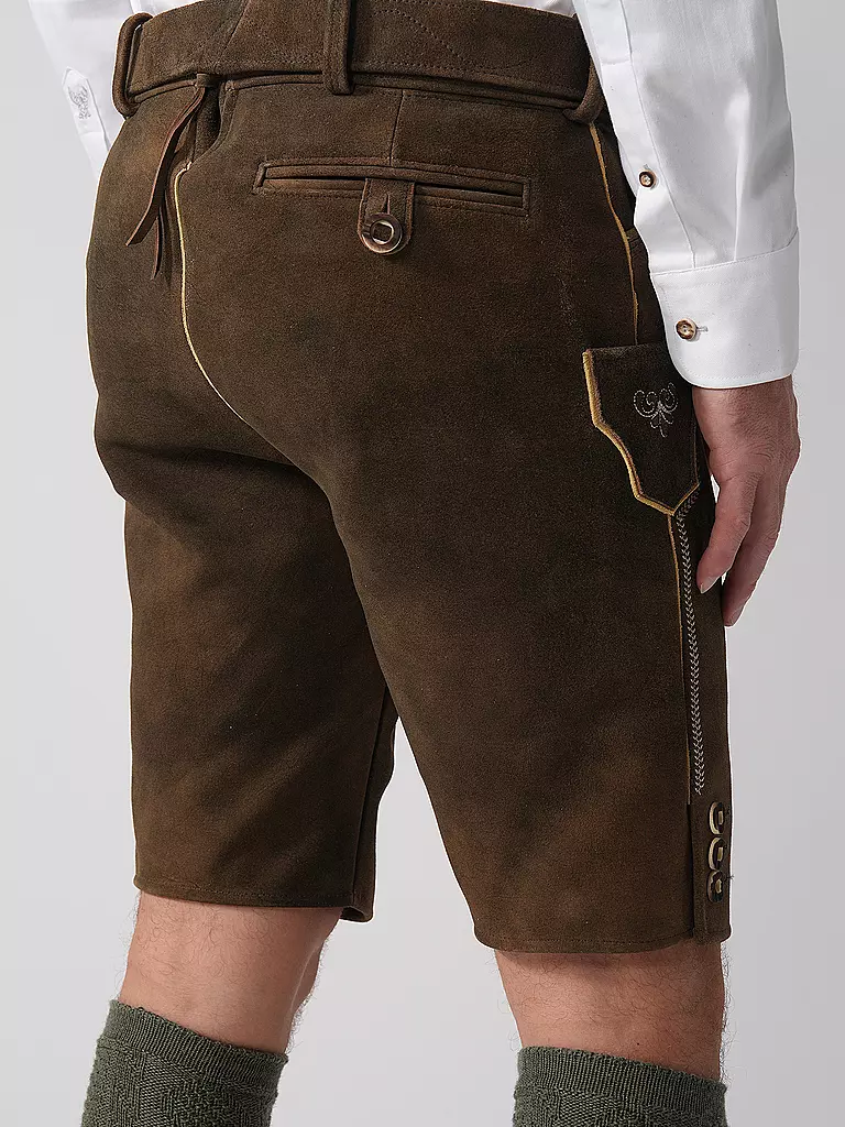 BECKERT | Lederhose LEO | hellbraun