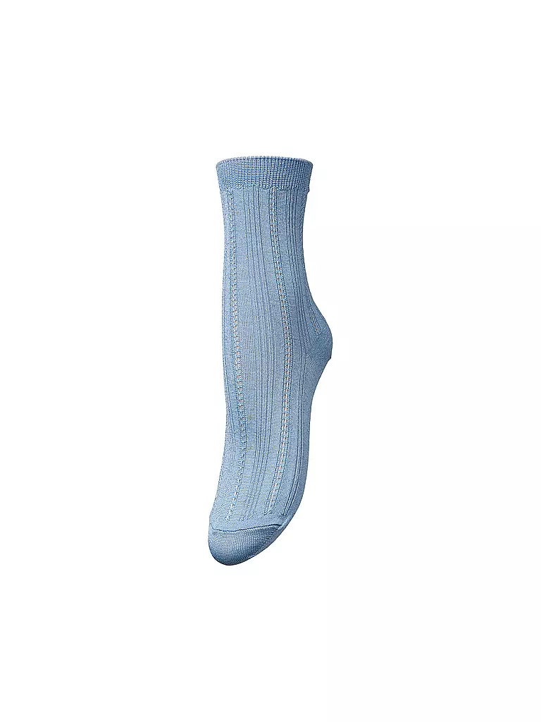 BECKSÖNDERGAARD | Socken GLITTER DRAKE Angel Fall Blue | hellblau