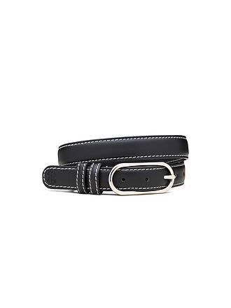 BECKSÖNDERGAARD | Ledergürtel GLOSSY NOLA LEATHER BELT Black