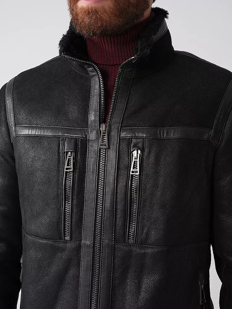 BELSTAFF | Lederjacke | schwarz