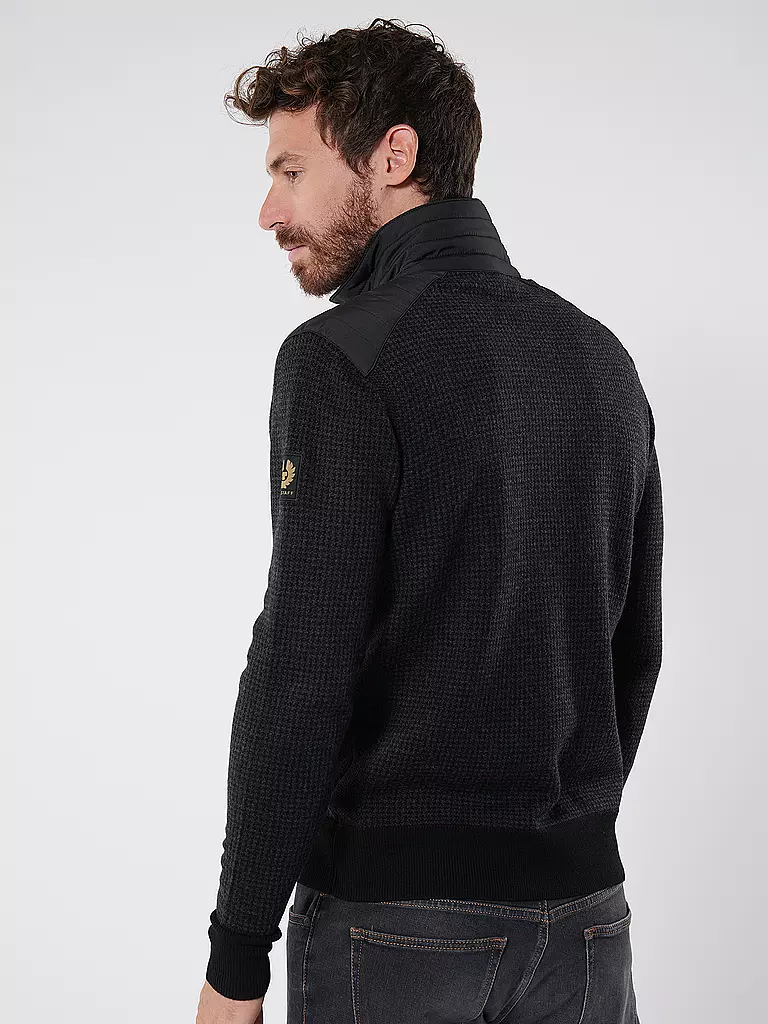 BELSTAFF | Strickjacke KELBY | grau