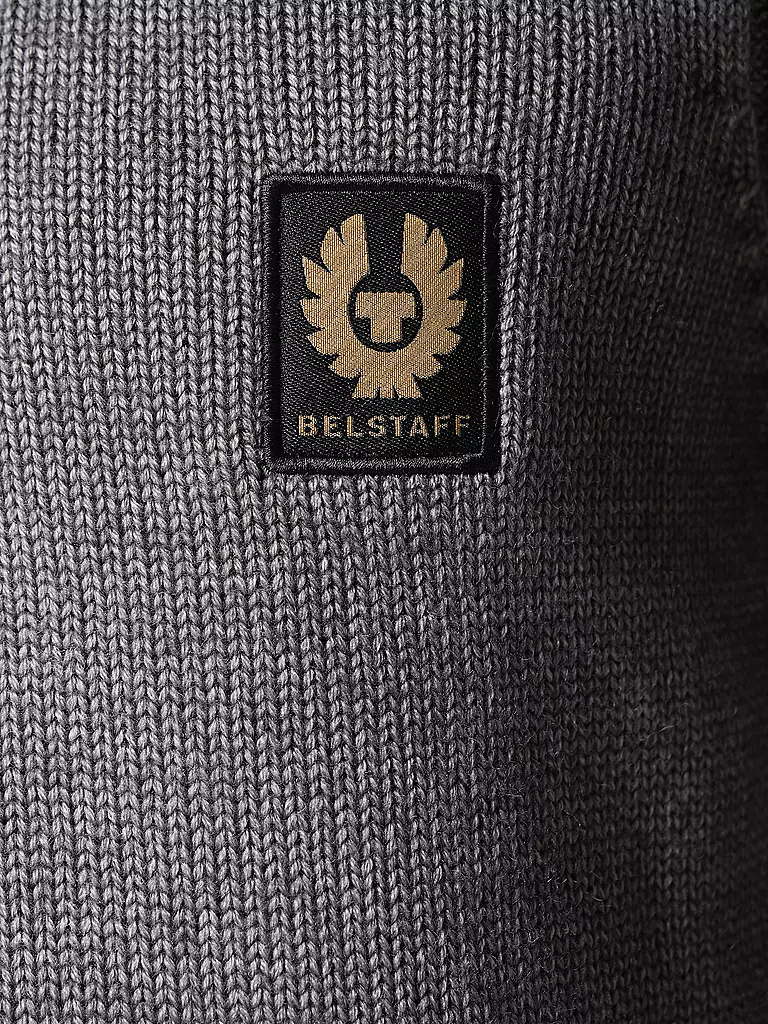 BELSTAFF | Strickjacke | hellgrau