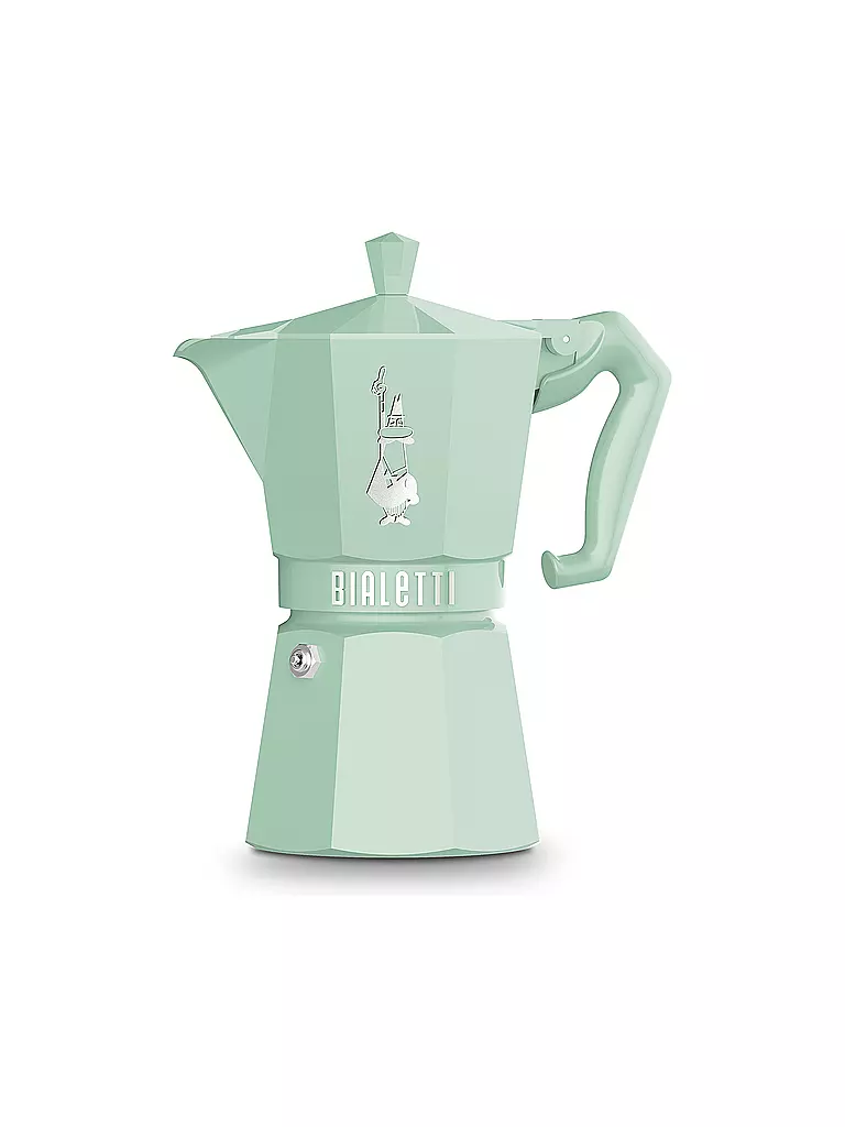 BIALETTI | Espressokocher EXCLUSIVE MOKA 6 Tassen Gruen | hellgrün