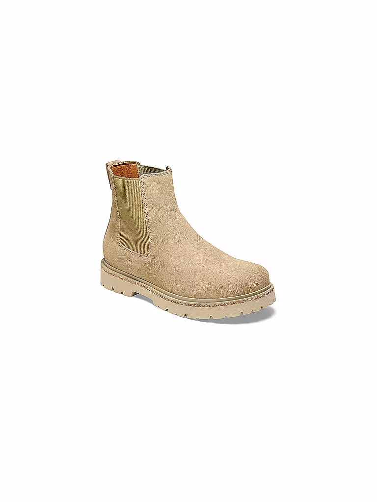 BIRKENSTOCK | Chelsea Boots HIGHWOOD SLIP ON MID | beige