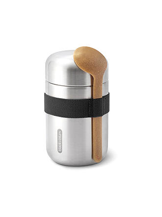 BLACK+BLUM | Thermosbehälter - Food Flask 400ml Schwarz/Edelstahl