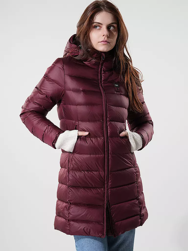 BLAUER | Daunenjacke AGNES | dunkelrot