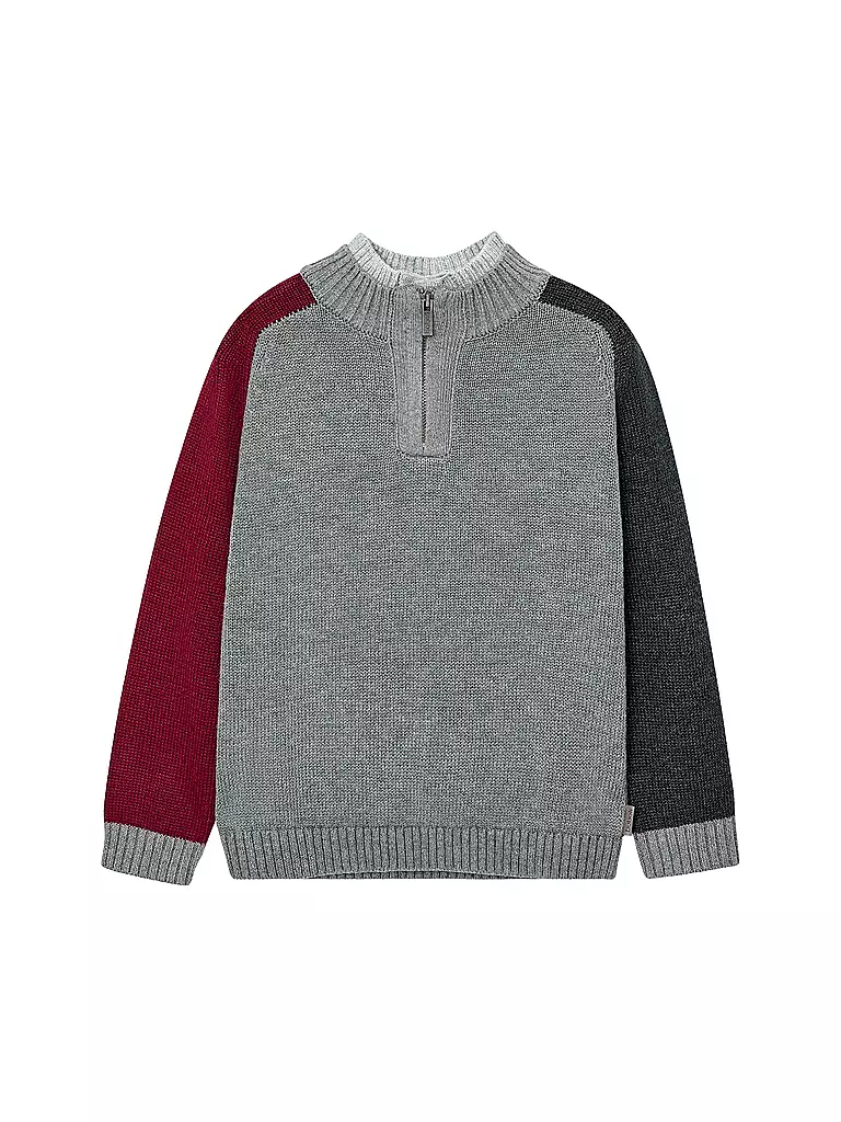 BOBOLI | Jungen Pullover | grau