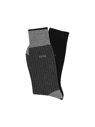 BOSS | Socken 2-er Pkg black