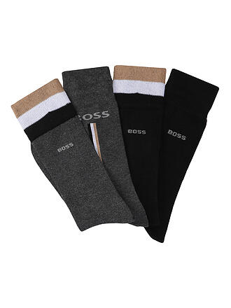 BOSS | Socken 4er Pkg. black 