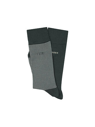 BOSS | Socken 2er Pkg. green