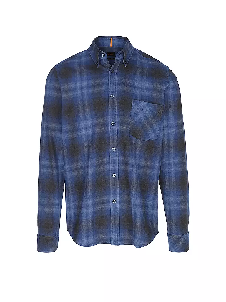 BOSS | Hemd Regular Fit RICKERT | blau