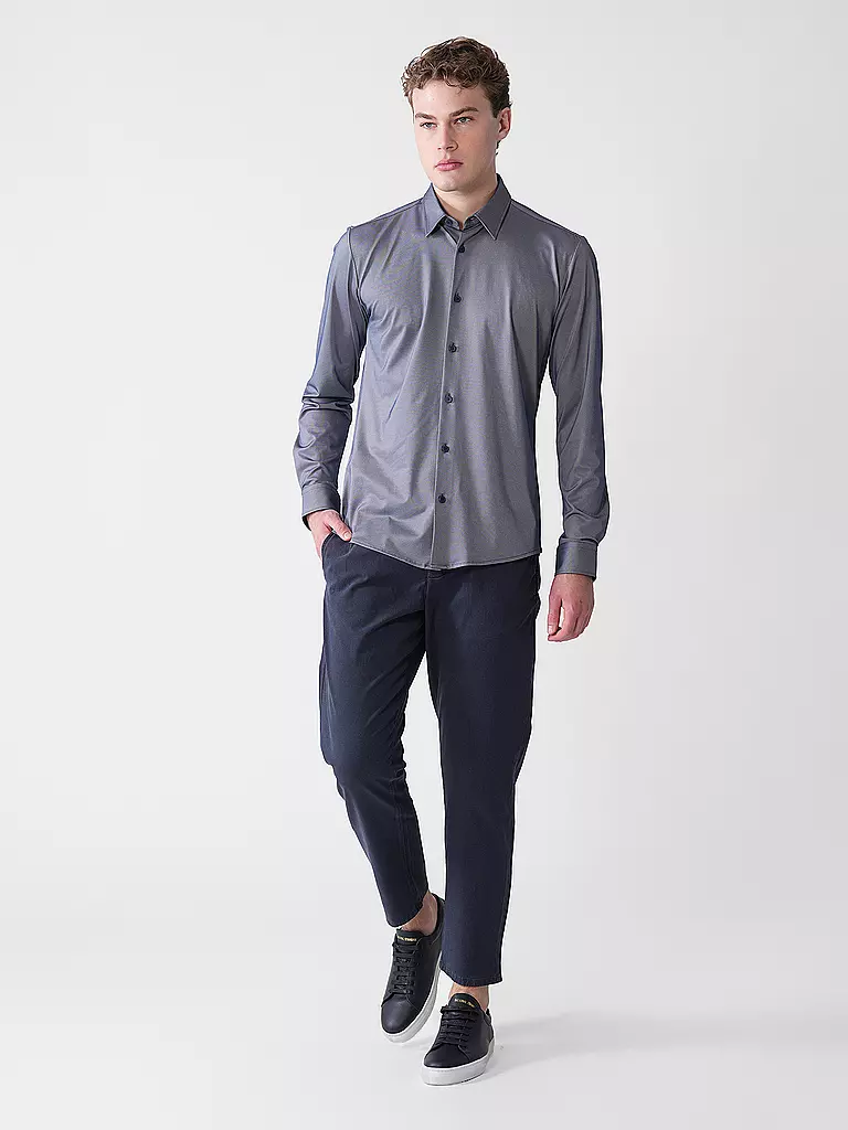 BOSS | Hemd Slim Fit ROAN  | blau