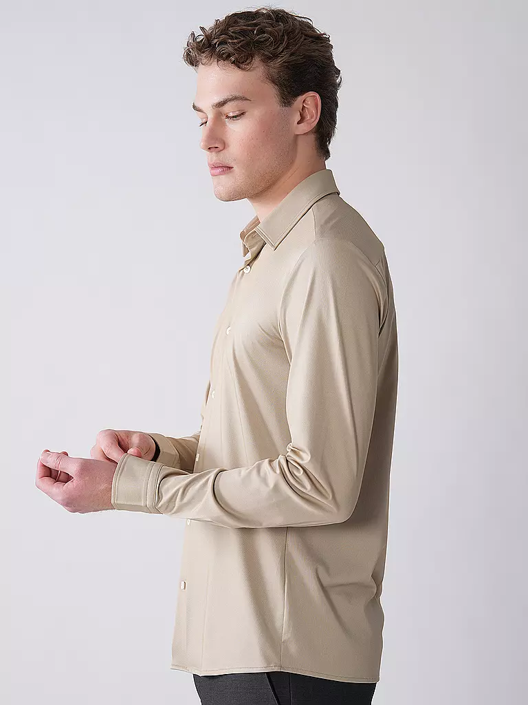 BOSS | Hemd Slim Fit ROAN  | beige