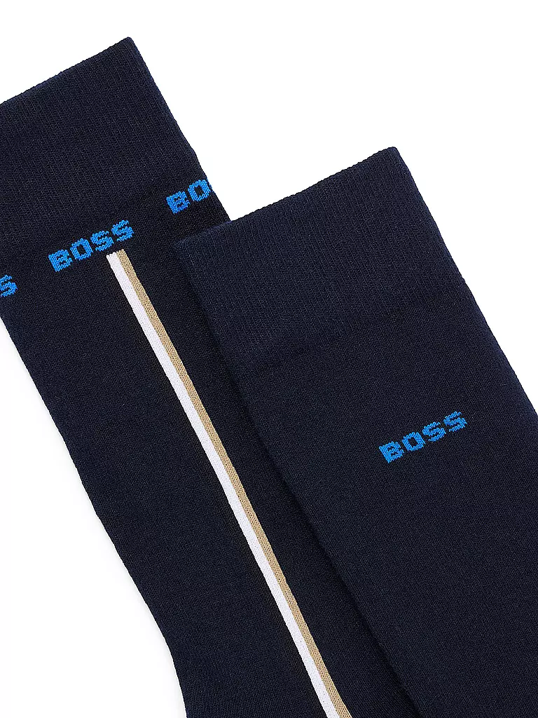 BOSS | Herren Socken ICONIC 2er Pkg  dark blue | dunkelblau