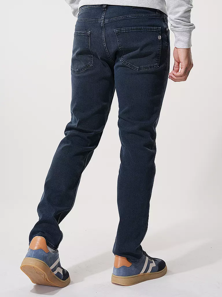 BOSS | Jeans Regular Fit RE-MAINE | dunkelblau