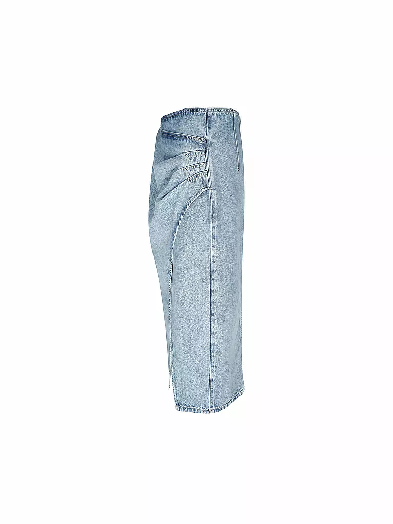 BOSS | Jeansrock PLEATED | hellblau