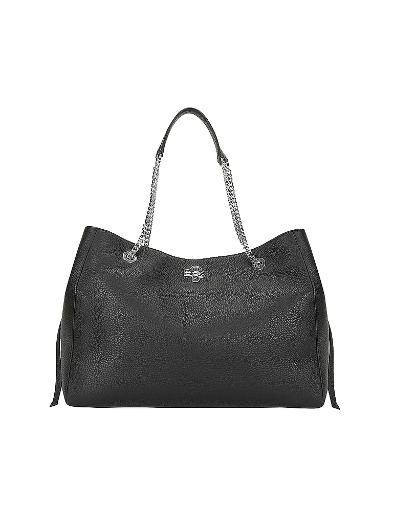 BOSS | Ledertasche - Tote Bag KATLYN | schwarz