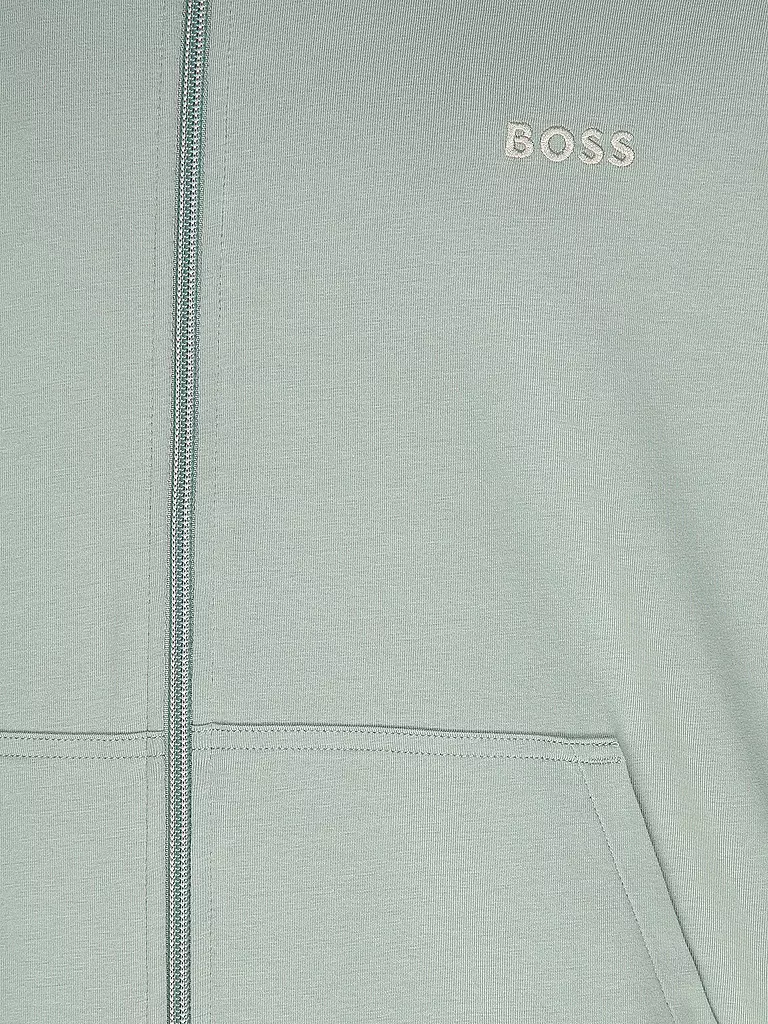 BOSS | Loungewear Jacke | hellgrün