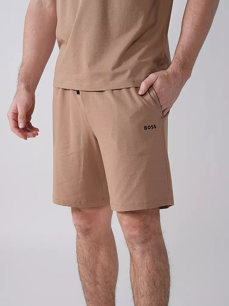 BOSS | Loungewear Shorts  | hellbraun