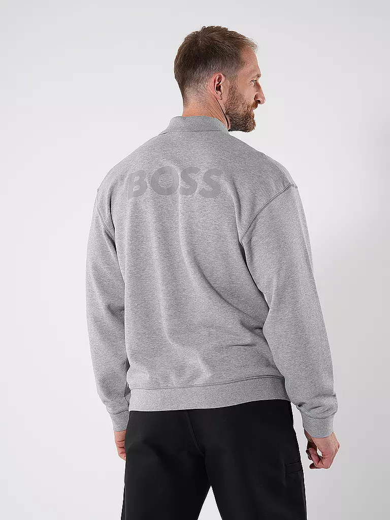 BOSS | Loungewear Sweater | hellgrau