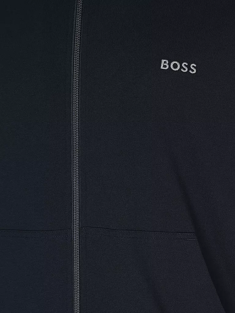 BOSS | Loungewear Sweatjacke | schwarz