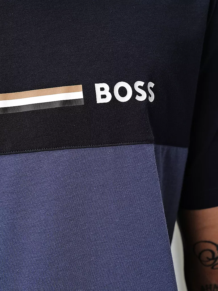 BOSS | Loungewear T-Shirt | blau