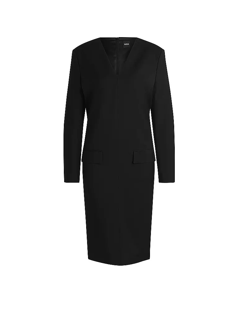 BOSS | Midikleid DAMIGA | schwarz