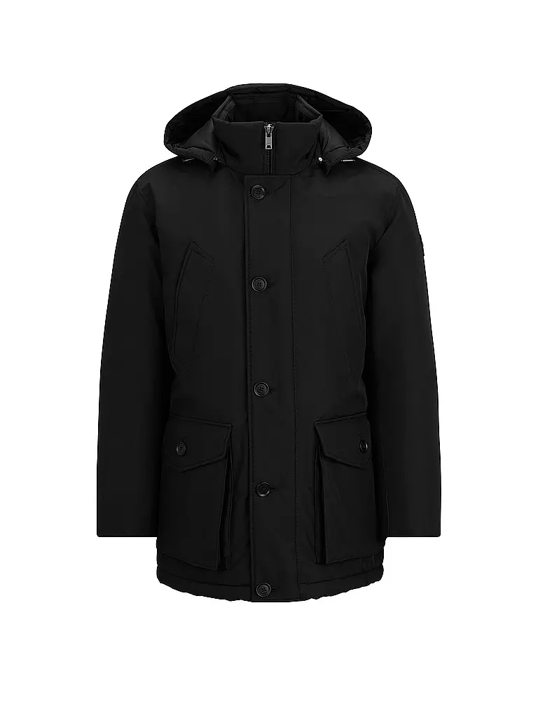 BOSS | Parka OSIASS | schwarz