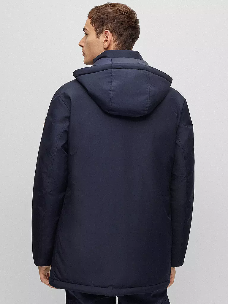 BOSS | Parka OSIASS | blau