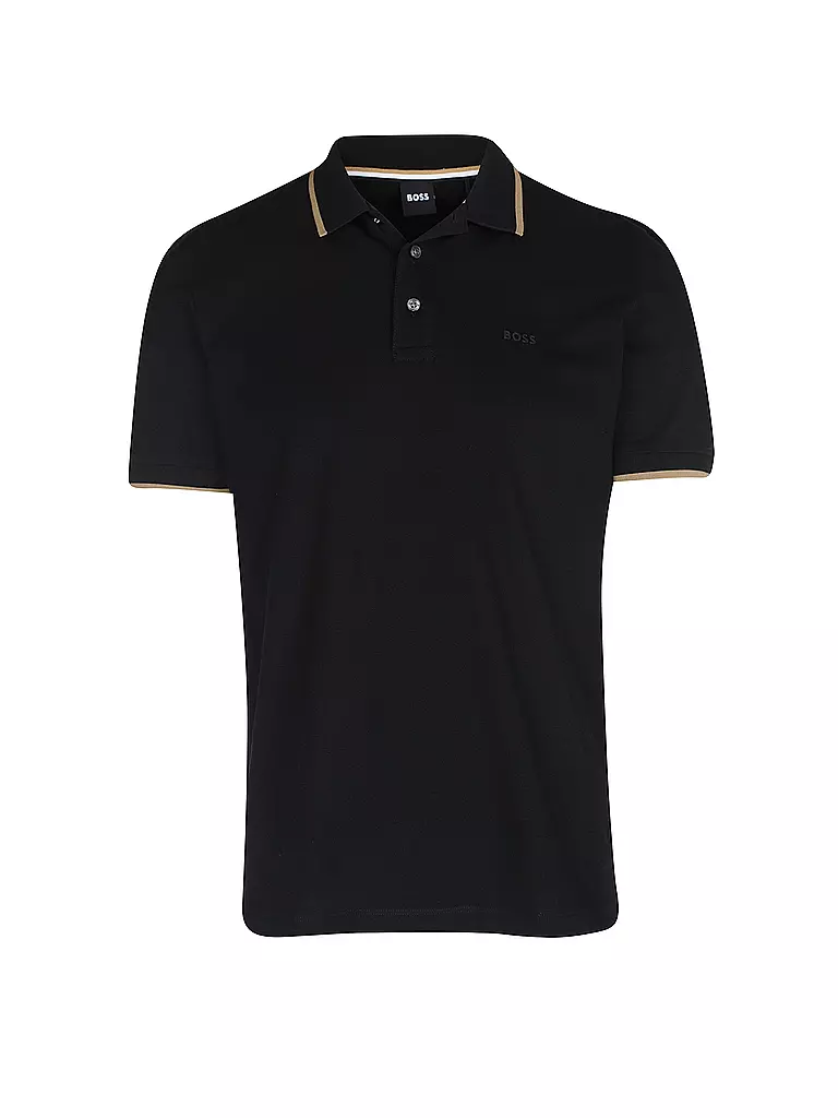 BOSS | Poloshirt PARLAY 190 | schwarz