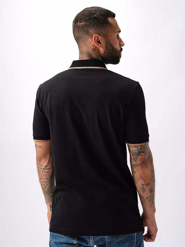 BOSS | Poloshirt PARLAY 190 | schwarz