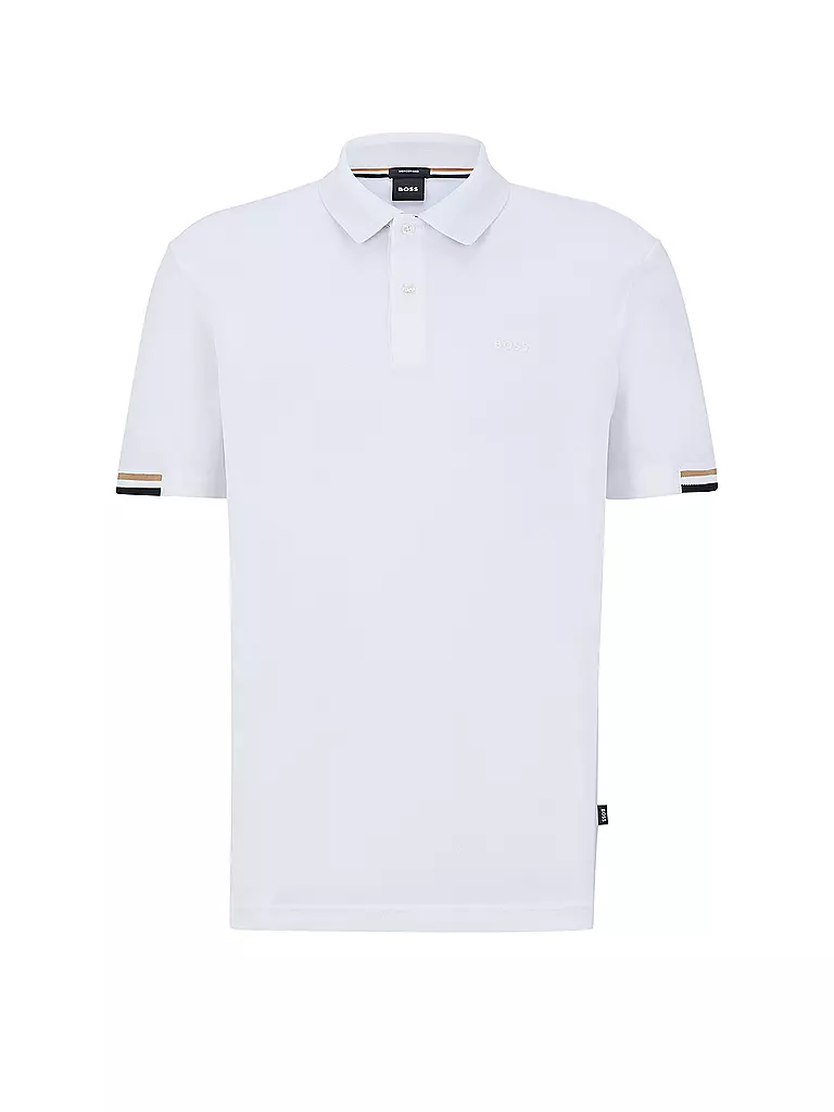 BOSS | Poloshirt PARLEY 147 | weiss