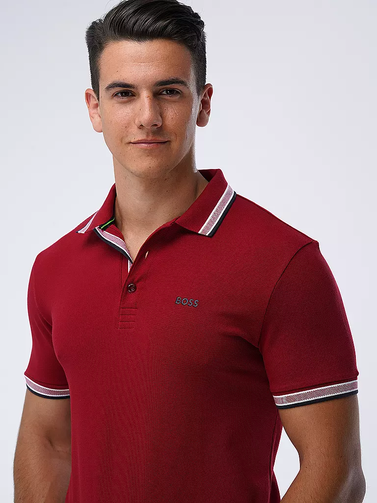 BOSS | Poloshirt Regular Fit PADDY | dunkelgrün