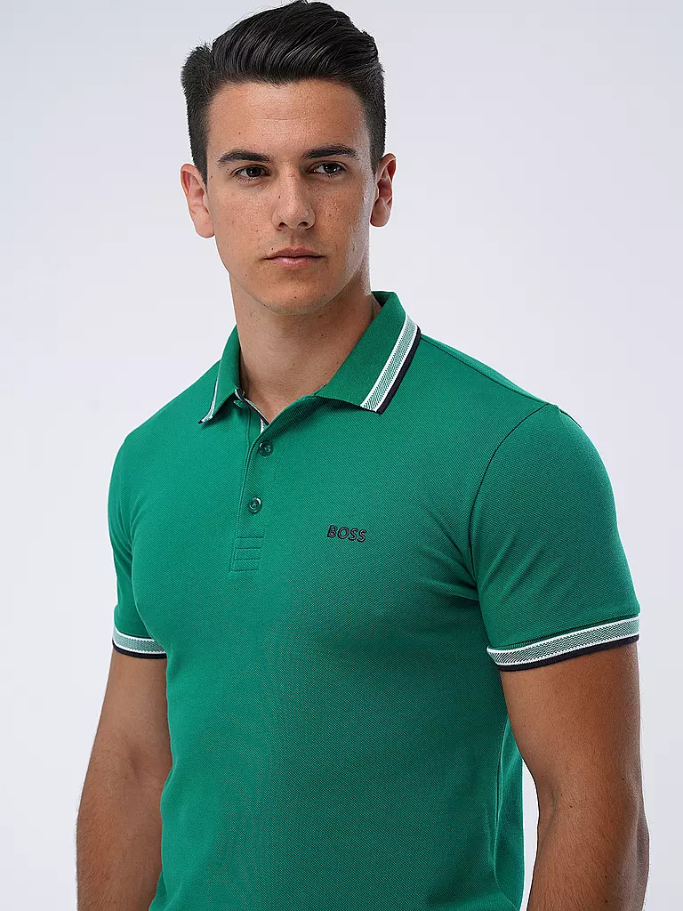 BOSS | Poloshirt Regular Fit PADDY | dunkelgrün