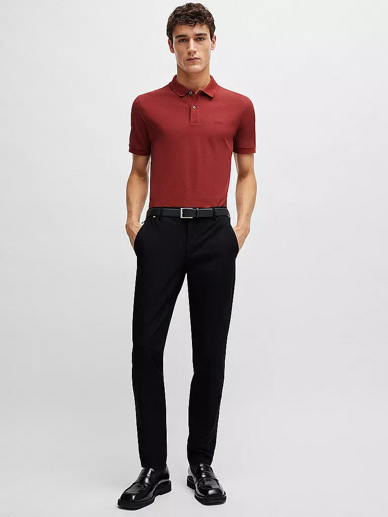 BOSS | Poloshirt Regular Fit PALLAS | dunkelrot