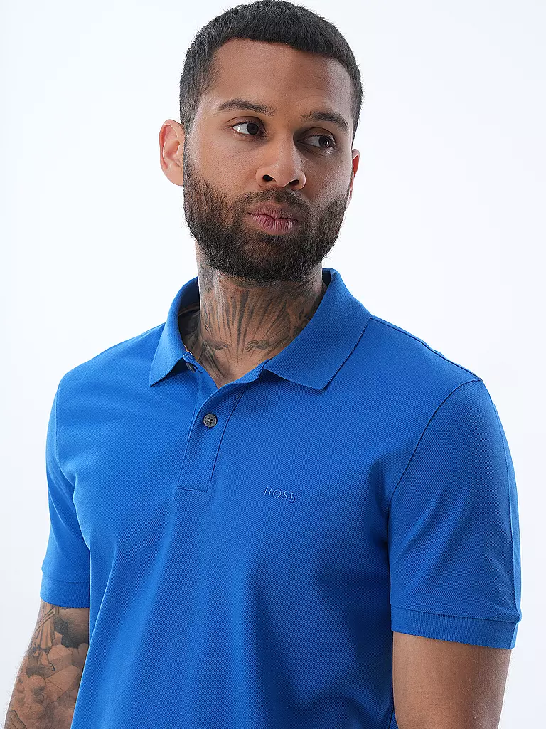 BOSS | Poloshirt Regular Fit PALLAS | blau