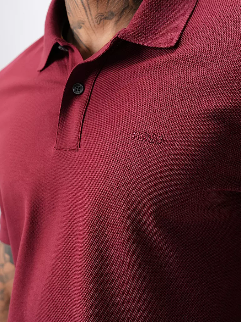 BOSS | Poloshirt Regular Fit PALLAS | rot