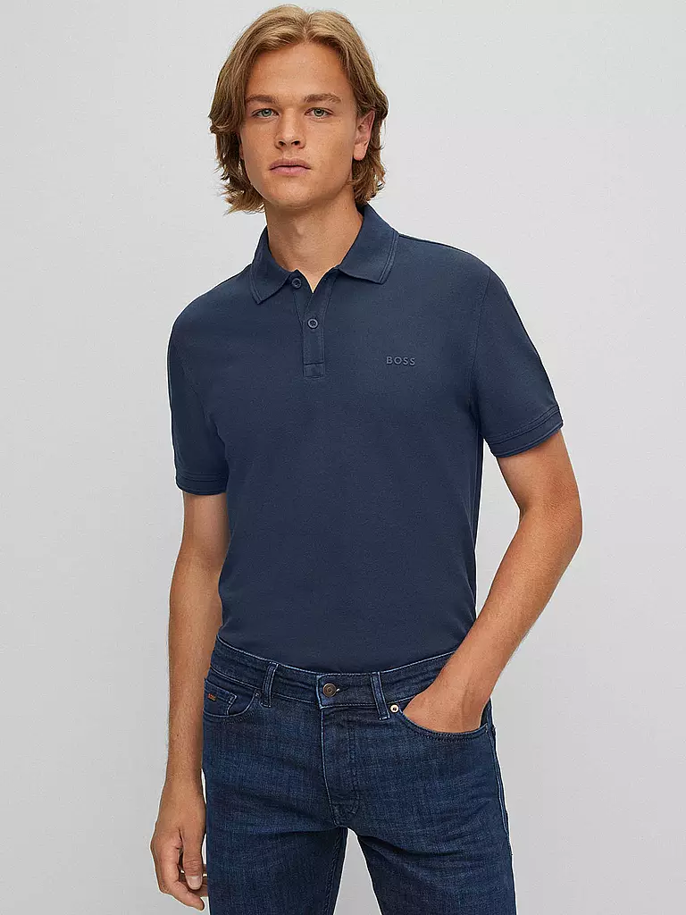 BOSS | Poloshirt Regular Fit PRIME | blau