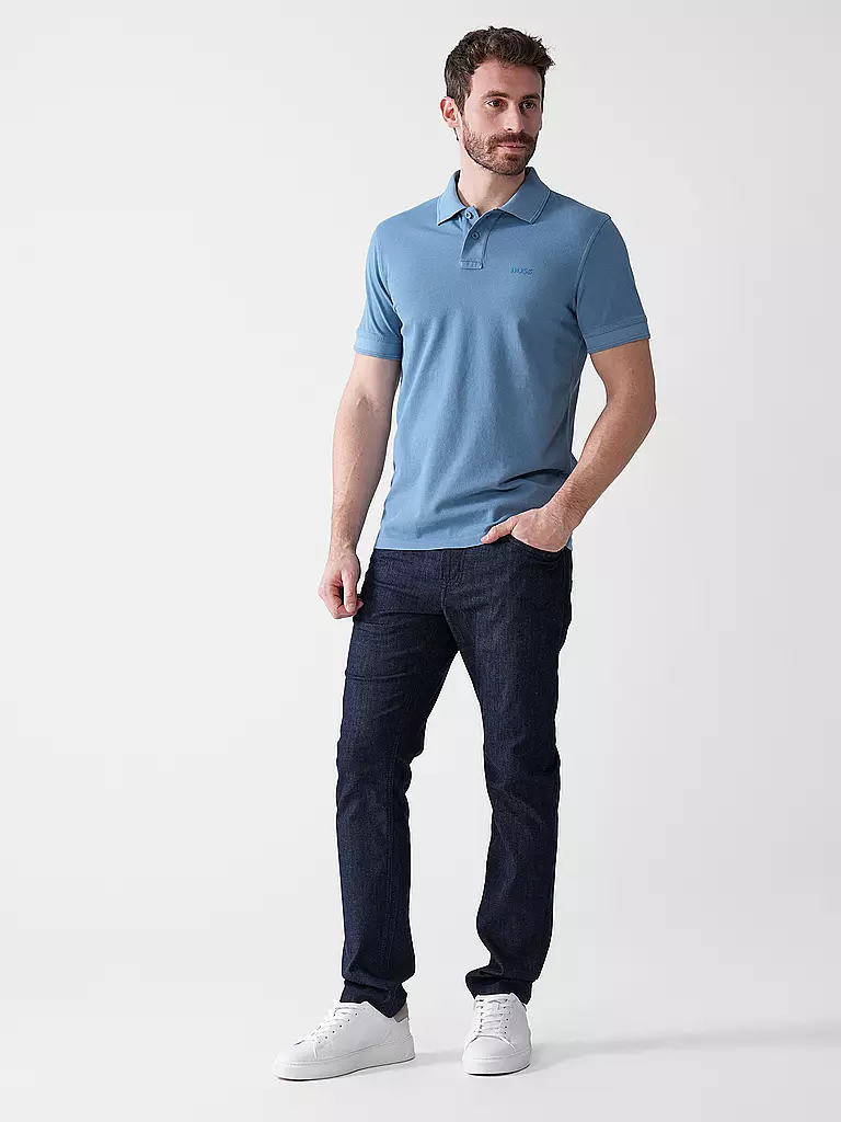 BOSS | Poloshirt Regular Fit PRIME | hellblau