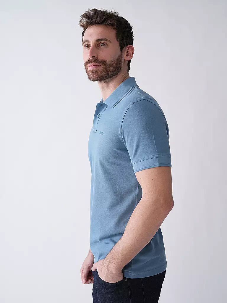 BOSS | Poloshirt Regular Fit PRIME | hellblau