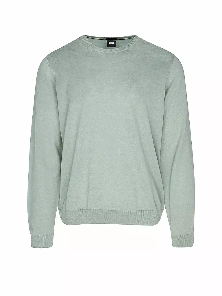 BOSS | Pullover Slim Fit LENO-P | hellgrün