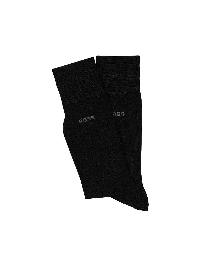 BOSS | Socken 2-er Pkg. black | schwarz