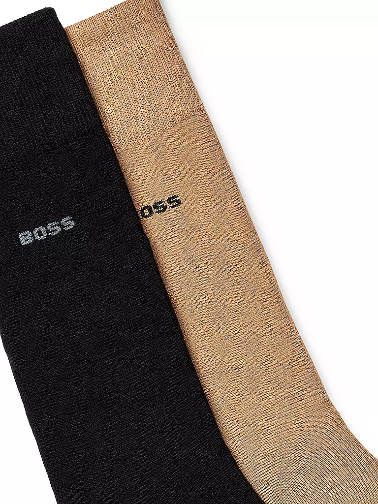 BOSS | Socken 2-er Pkg. medium beige | dunkelblau