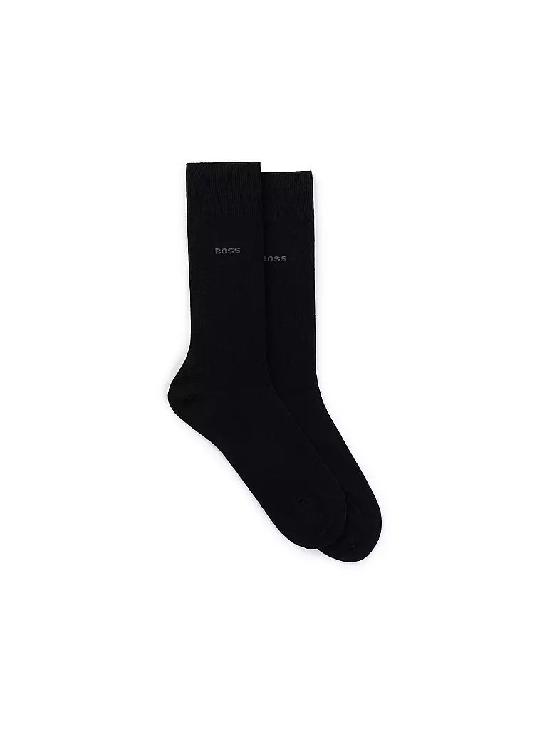 BOSS | Socken 2er Pkg. black | schwarz