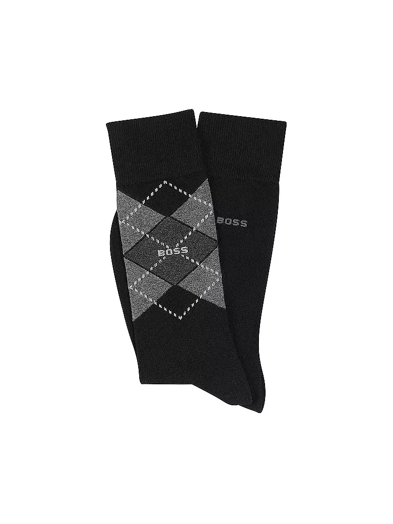 BOSS | Socken 2er Pkg. black | schwarz