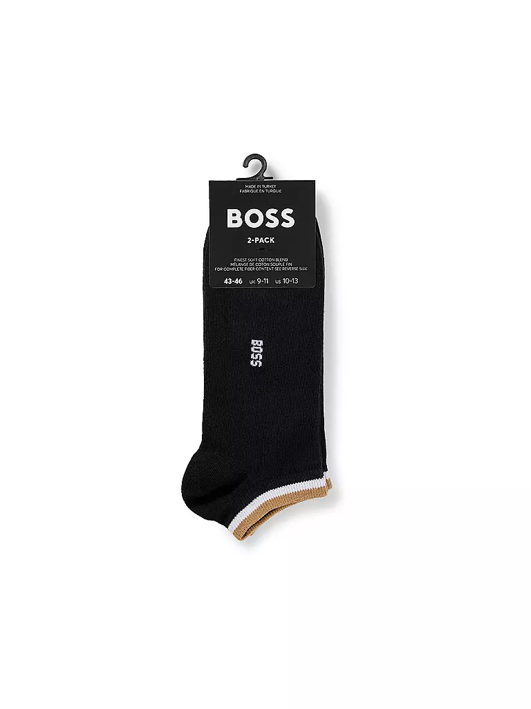 BOSS | Socken 2er Pkg. black | schwarz